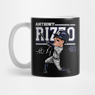 Anthony Rizzo New York Y Cartoon Mug